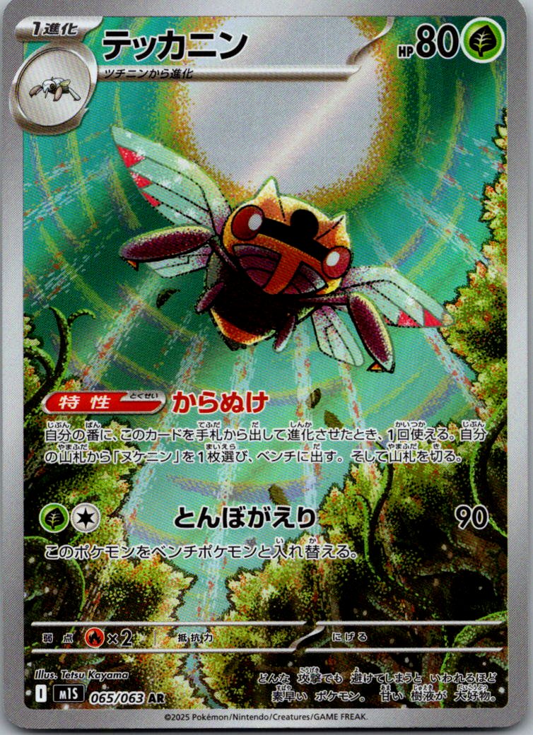 Ninjask 065/063 Art Rare Mega Symphonia Pokemon Japanese Near Mint