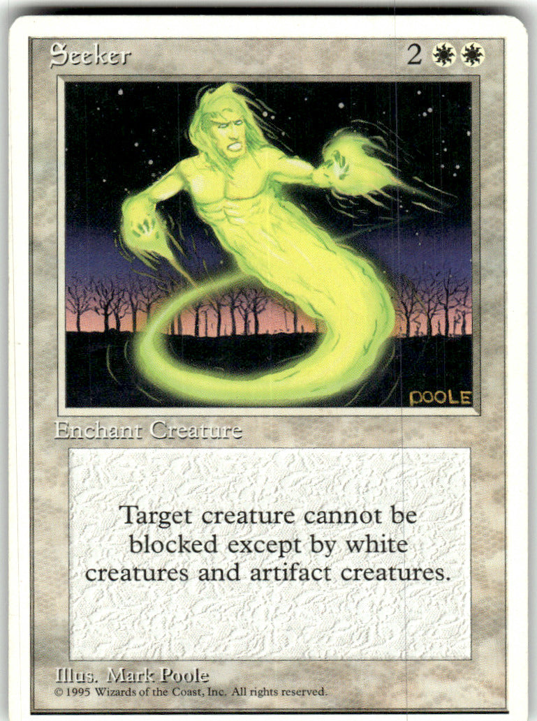Seeker Fourth Edition C Magic: The Gathering Lightly Played