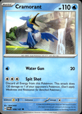 Cramorant Twilight Masquerade 058/167 Uncommon Pokémon — English Near Mint