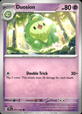 Duosion Temporal Forces 071/162 Common Pokémon — English Near Mint
