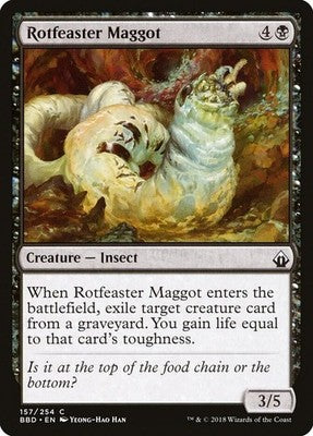 Rotfeaster Maggot BBD 157 NM Magic: The Gathering