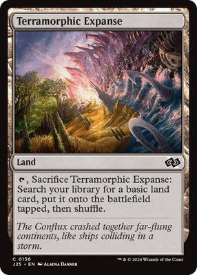 Terramorphic Expanse J25 156 NM Magic: The Gathering