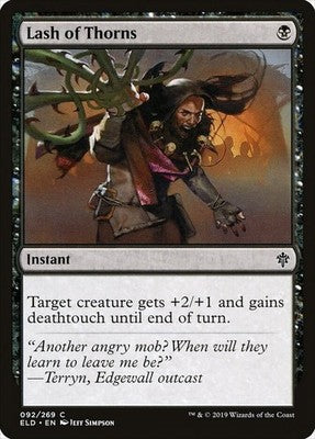 Lash of Thorns ELD 92 NM Magic: The Gathering