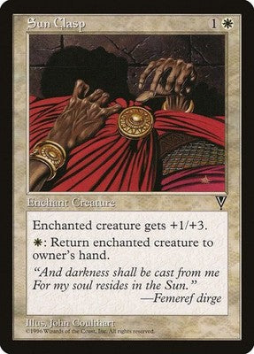 Sun Clasp VIS 21 LP Magic: The Gathering