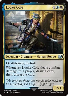 Locke Cole FIN 234 NM Magic: The Gathering