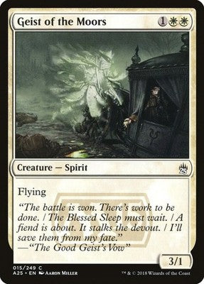 Geist of the Moors A25 15 NM Magic: The Gathering