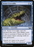 Sewer Crocodile SNC 60 NM Magic: The Gathering