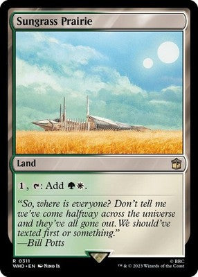 Sungrass Prairie WHO 311 NM Magic: The Gathering