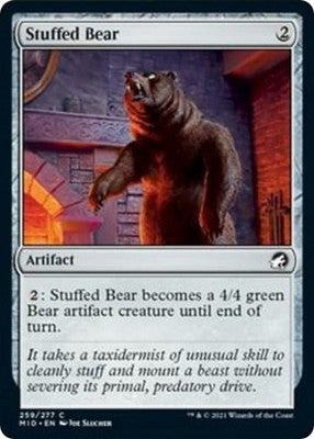 Stuffed Bear MID 259 Foil NM Magic: The Gathering