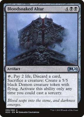 Bloodsoaked Altar M20 90 NM Magic: The Gathering