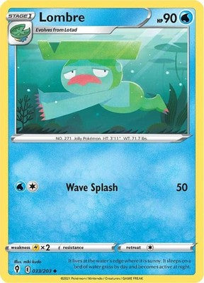 Lombre 033/203 SWSH07: Evolving Skies Pokémon TCG