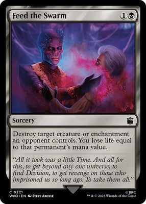 Feed the Swarm WHO 221 NM Magic: The Gathering