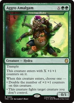Voracious Hydra TMC 54 NM Magic: The Gathering