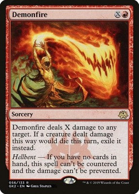 Demonfire GK2 56 NM Magic: The Gathering
