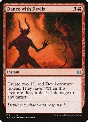 Dance with Devils JMP 306 NM Magic: The Gathering