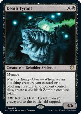 Death Tyrant AFC 23 NM Magic: The Gathering