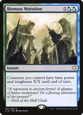 Biomass Mutation C19 187 NM Magic: The Gathering