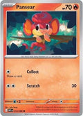 Pansear 014/086 SV: White Flare Reverse Holofoil Pokémon TCG