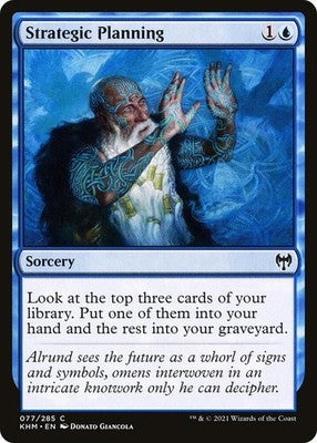 Strategic Planning KHM 77 NM Magic: The Gathering