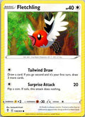 Fletchling 138/203 Common Evolving Skies Pokemon Lightly Played