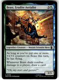 Beast, Erudite Aerialist Marvel Super Heroes 206 U Foil Magic: The Gathering