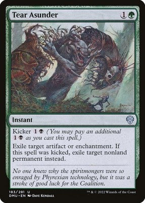 Tear Asunder DMU 183 NM Magic: The Gathering
