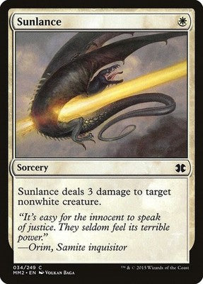 Sunlance MM2 34 NM Magic: The Gathering