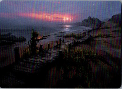 Deserted Beach Art Card 71 Art Series: Innistrad: Midnight Hunt MTG NM