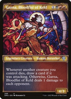 Garna, Bloodfist of Keld DMU 299 NM Magic: The Gathering
