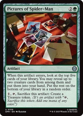 Pictures of Spider-Man SPM 109 NM Magic: The Gathering