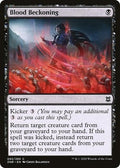 Blood Beckoning ZNR 92 NM Magic: The Gathering