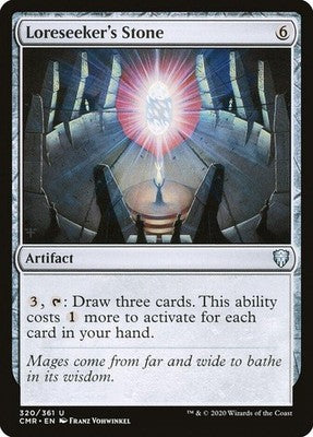 Loreseeker's Stone CMR 320 NM Magic: The Gathering