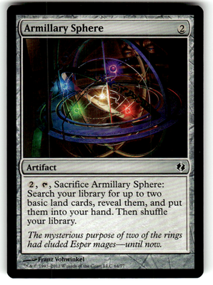 Armillary Sphere Duel Decks: Venser vs. Koth 64 C Magic: The Gathering Near Mint