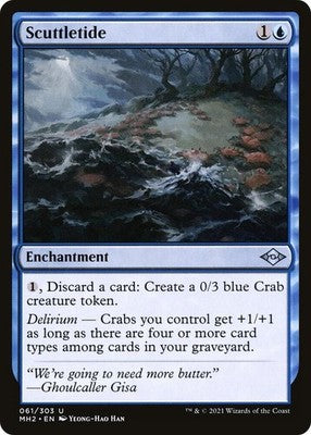 Scuttletide MH2 61 NM Magic: The Gathering
