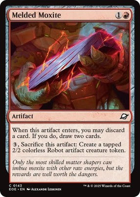 Melded Moxite EOE 143 Foil NM Magic: The Gathering