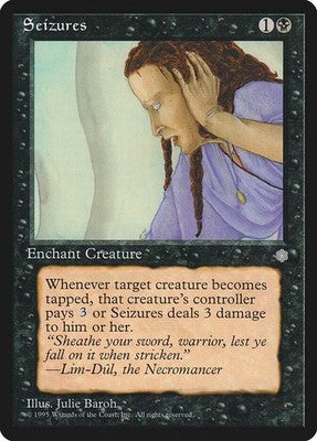 Seizures ICE 159 LP Magic: The Gathering