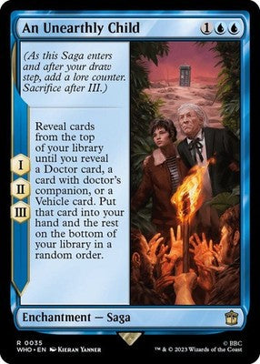An Unearthly Child WHO 35 NM Magic: The Gathering