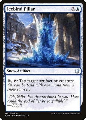 Icebind Pillar KHM 62 LP Magic: The Gathering