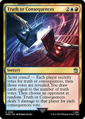 Truth or Consequences WHO 163 NM Magic: The Gathering