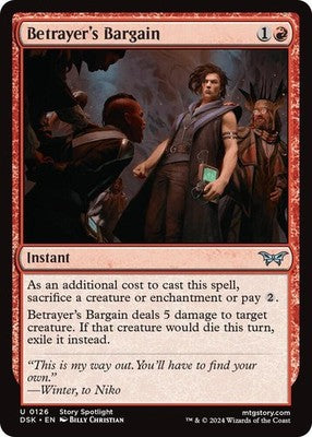 Betrayer's Bargain DSK 126 NM Magic: The Gathering