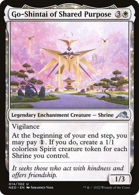 Go-Shintai of Shared Purpose NEO 14 NM Magic: The Gathering