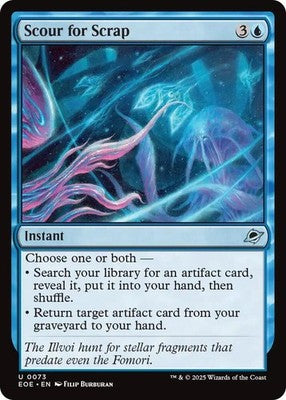 Scour for Scrap EOE 73 NM Magic: The Gathering