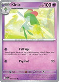 Kirlia 059/132 ME01: Mega Evolution Reverse Holofoil Pokémon TCG