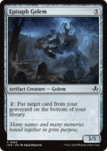 Epitaph Golem INR 262 NM Magic: The Gathering
