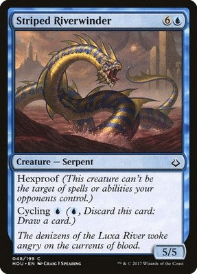 Striped Riverwinder HOU 48 NM Magic: The Gathering