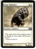 Siege Mastodon Magic 2012 (M12) 34 C Magic: The Gathering Near Mint