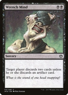 Wrench Mind IMA 115 NM Magic: The Gathering