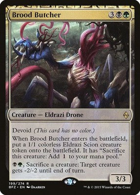 Brood Butcher BFZ 199 NM Magic: The Gathering