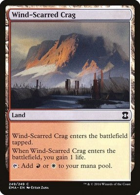 Wind-Scarred Crag EMA 249 NM Magic: The Gathering