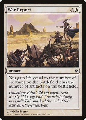 War Report NPH 26 NM Magic: The Gathering